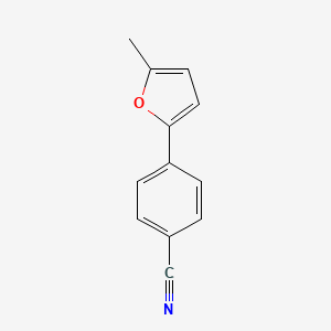 4-(5-Methylfuran-2-yl)benzonitrile