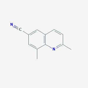 2,8-Dimethylquinoline-6-carbonitrile