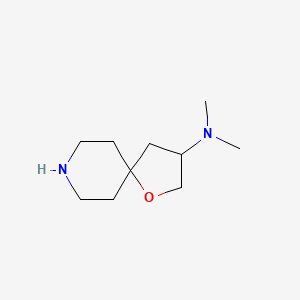 N,N-Dimethyl-1-oxa-8-azaspiro[4.5]decan-3-amine