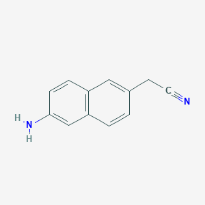 2-(6-Aminonaphthalen-2-yl)acetonitrile