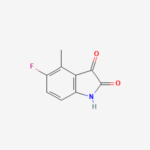 5-Fluoro-4-methylindoline-2,3-dione