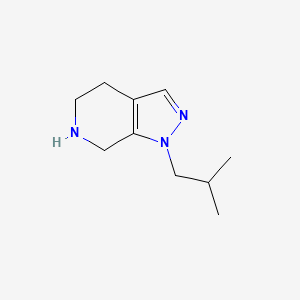 1-Isobutyl-4,5,6,7-tetrahydro-1H-pyrazolo[3,4-c]pyridine