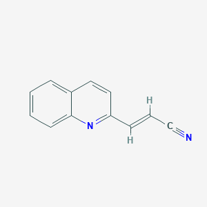 (E)-3-(Quinolin-2-yl)acrylonitrile