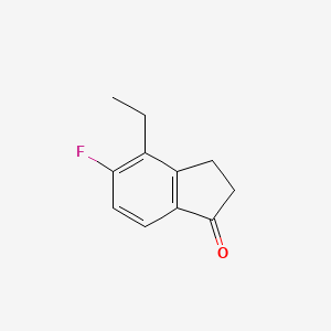 4-Ethyl-5-fluoro-2,3-dihydroinden-1-one