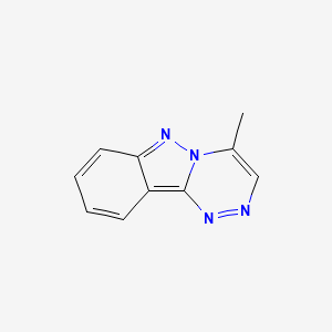 4-Methyl(1,2,4)triazino(4,3-b)indazole