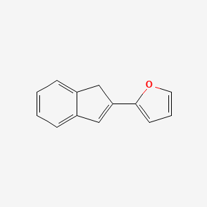 Furan, 2-(1H-inden-2-yl)-