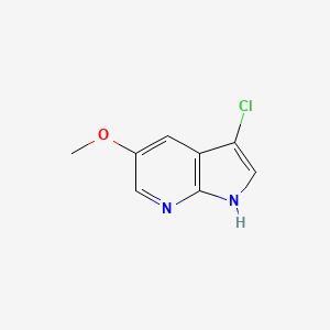 3-Chloro-5-methoxy-1H-pyrrolo[2,3-b]pyridine