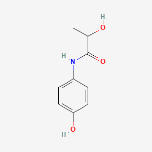 molecular formula C9H11NO3 B11910484 2-Hydroxy-N-(4-hydroxyphenyl)propanamide CAS No. 98996-33-9