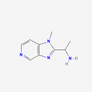 1-(1-Methyl-1H-imidazo[4,5-c]pyridin-2-yl)ethanamine