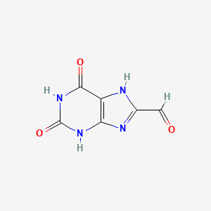 2,6-Dioxo-2,3,6,9-tetrahydro-1H-purine-8-carbaldehyde