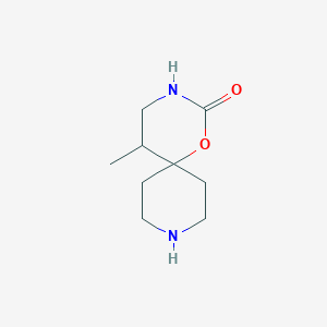 5-Methyl-1-oxa-3,9-diazaspiro[5.5]undecan-2-one