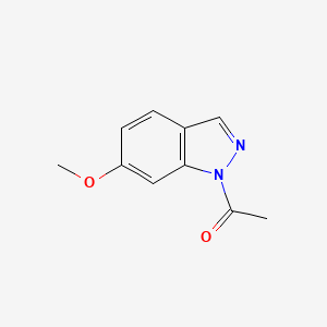 1-(6-methoxy-1H-indazol-1-yl)ethanone