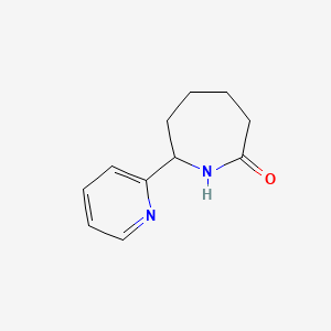 7-(Pyridin-2-yl)azepan-2-one