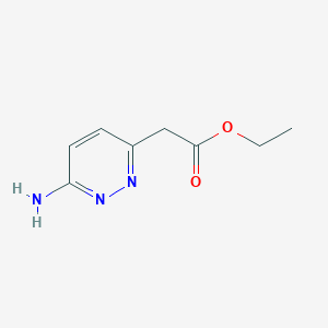 Ethyl 2-(6-aminopyridazin-3-yl)acetate