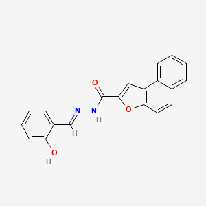 N'-(2-hydroxybenzylidene)naphtho[2,1-b]furan-2-carbohydrazide