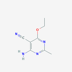 4-Amino-6-ethoxy-2-methylpyrimidine-5-carbonitrile