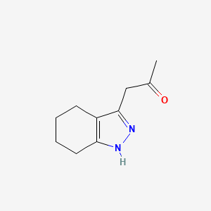 1-(4,5,6,7-Tetrahydro-1H-indazol-3-yl)propan-2-one