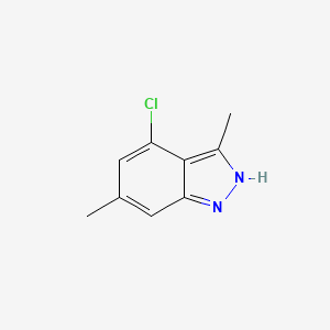 4-Chloro-3,6-dimethyl-1H-indazole