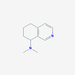 N,N-dimethyl-5,6,7,8-tetrahydroisoquinolin-8-amine