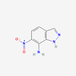 6-Nitro-1H-indazol-7-amine