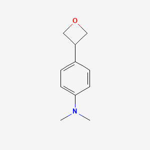 N,N-Dimethyl-4-(oxetan-3-YL)aniline