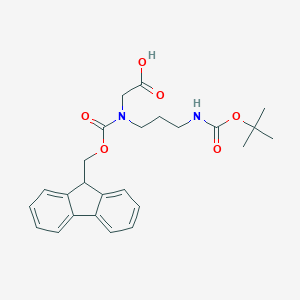 molecular formula C25H30N2O6 B119123 Fmoc-N-(3-Boc-氨基丙基)-Gly-OH CAS No. 143192-31-8