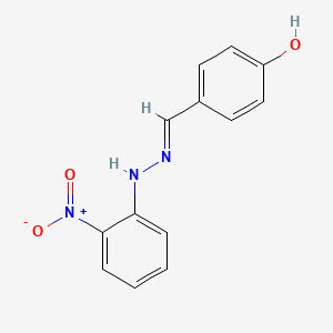 4-Hydroxybenzaldehyde {2-nitrophenyl}hydrazone