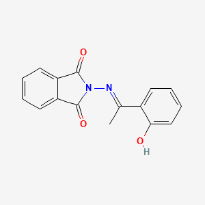 2-{[1-(2-hydroxyphenyl)ethylidene]amino}-1H-isoindole-1,3(2H)-dione