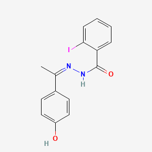 N'-[1-(4-hydroxyphenyl)ethylidene]-2-iodobenzohydrazide