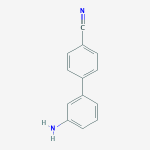 molecular formula C13H10N2 B119140 4-(3-Aminophenyl)benzonitrile CAS No. 149505-72-6
