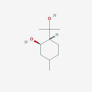 molecular formula C10H20O2 B11914006 trans-2-(2-Hydroxypropan-2-yl)-5-methylcyclohexanol 