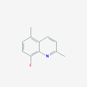 8-Fluoro-2,5-dimethylquinoline