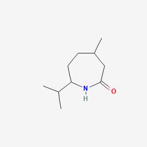 Hexahydro-7-isopropyl-4-methyl-2H-azepin-2-one hydrochloride