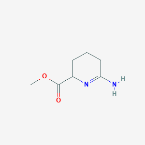 B119148 6-Amino-2,3,4,5-tetrahydro-2-pyridinecarboxylic acid methyl ester CAS No. 158832-49-6