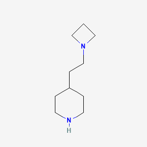 4-(2-(Azetidin-1-yl)ethyl)piperidine