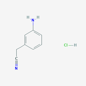 2-(3-Aminophenyl)acetonitrile hydrochloride