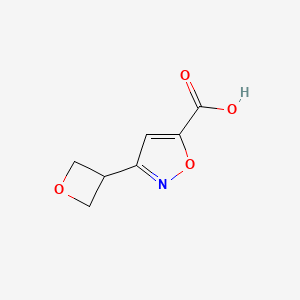 3-(Oxetan-3-yl)isoxazole-5-carboxylic acid