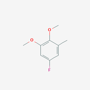 5-Fluoro-1,2-dimethoxy-3-methylbenzene