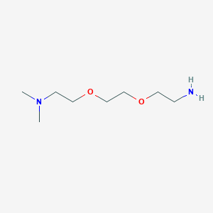 molecular formula C8H20N2O2 B11914906 Dimethylamino-PEG2-C2-NH2 