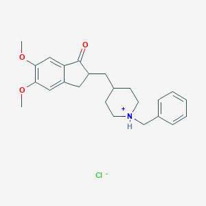 molecular formula C24H30ClNO3 B011915 盐酸多奈哌齐 CAS No. 110119-84-1