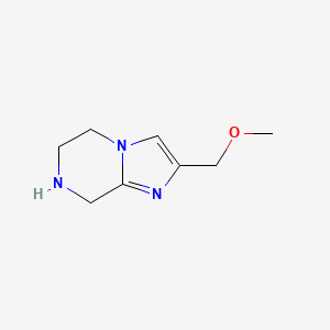 2-(Methoxymethyl)-5,6,7,8-tetrahydroimidazo[1,2-a]pyrazine