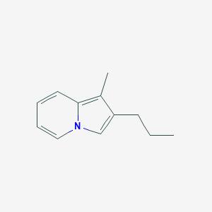 1-Methyl-2-propylindolizine