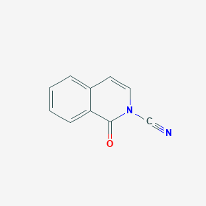 1-Oxoisoquinoline-2(1H)-carbonitrile