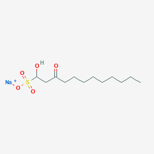 molecular formula C30H35ClF2N5O6- B1191549 Sodium houttuyfonate CAS No. 497107-87-6
