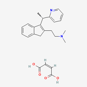 molecular formula C24H28N2O4 B1191550 (S)-(+)-Dimethindene maleate CAS No. 136152-65-3