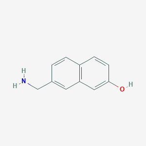 2-(Aminomethyl)-7-hydroxynaphthalene