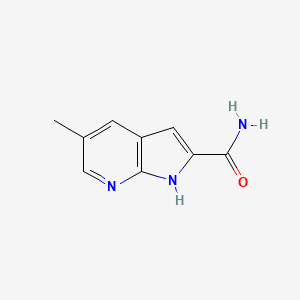 5-Methyl-1H-pyrrolo[2,3-b]pyridine-2-carboxamide