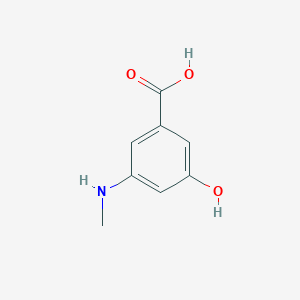 3-Hydroxy-5-(methylamino)benzoic Acid