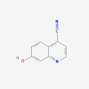 7-Hydroxyquinoline-4-carbonitrile