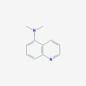 molecular formula C11H12N2 B11916166 N,N-dimethylquinolin-5-amine 